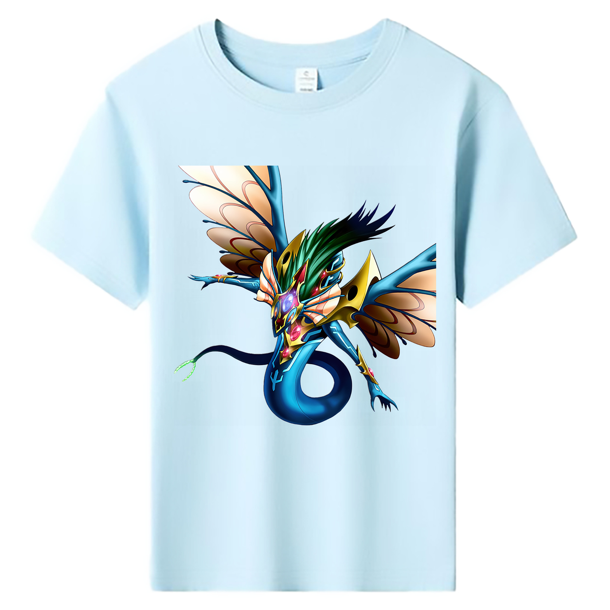 （画像用） 遊☆戯☆王 Yu-Gi-Oh! 綿100％キッズTシャツ（フロントプリント）